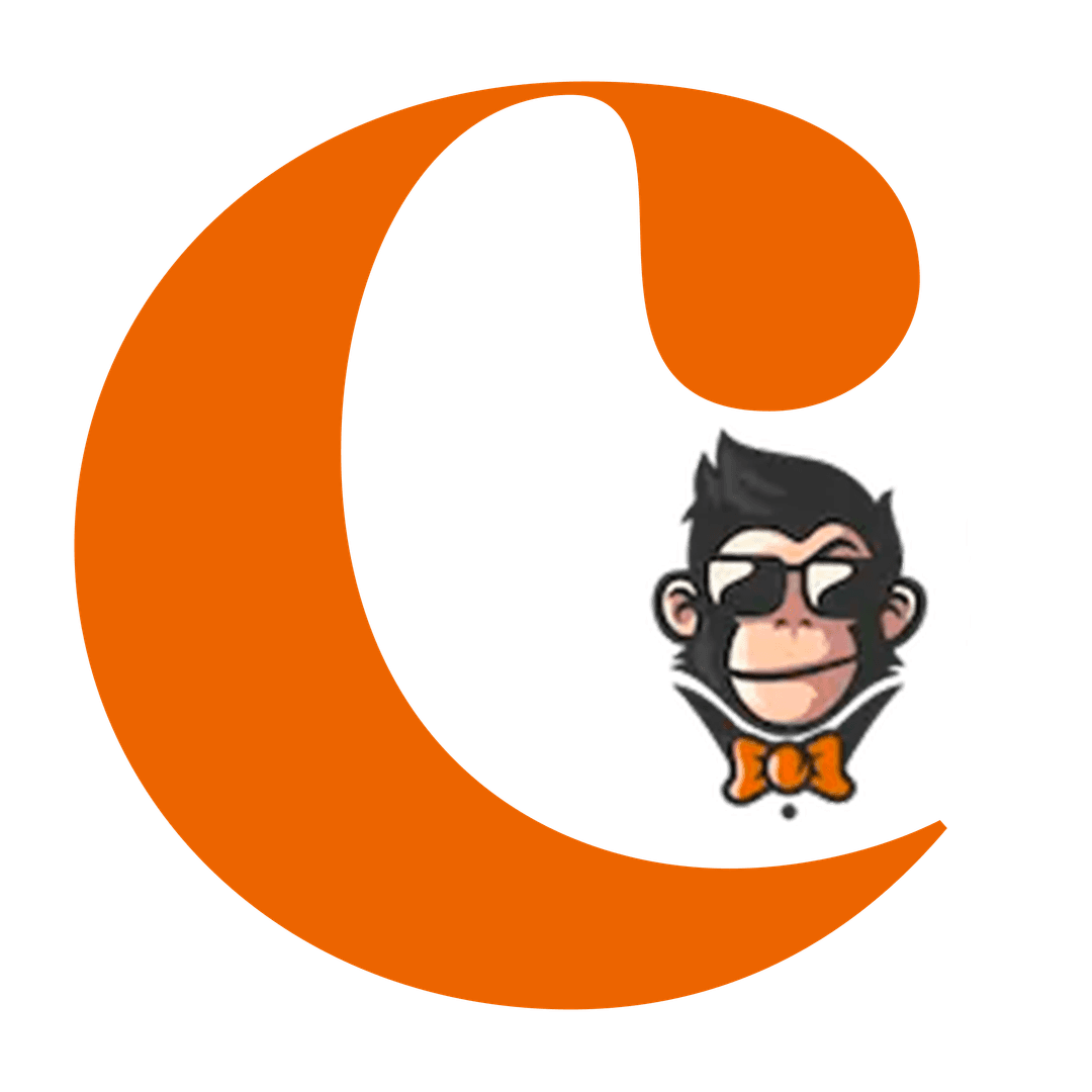 Controller — logo C avec singe à lunettes